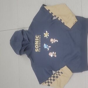 Kids Sonic The Hedgehog Hoodie Sweater